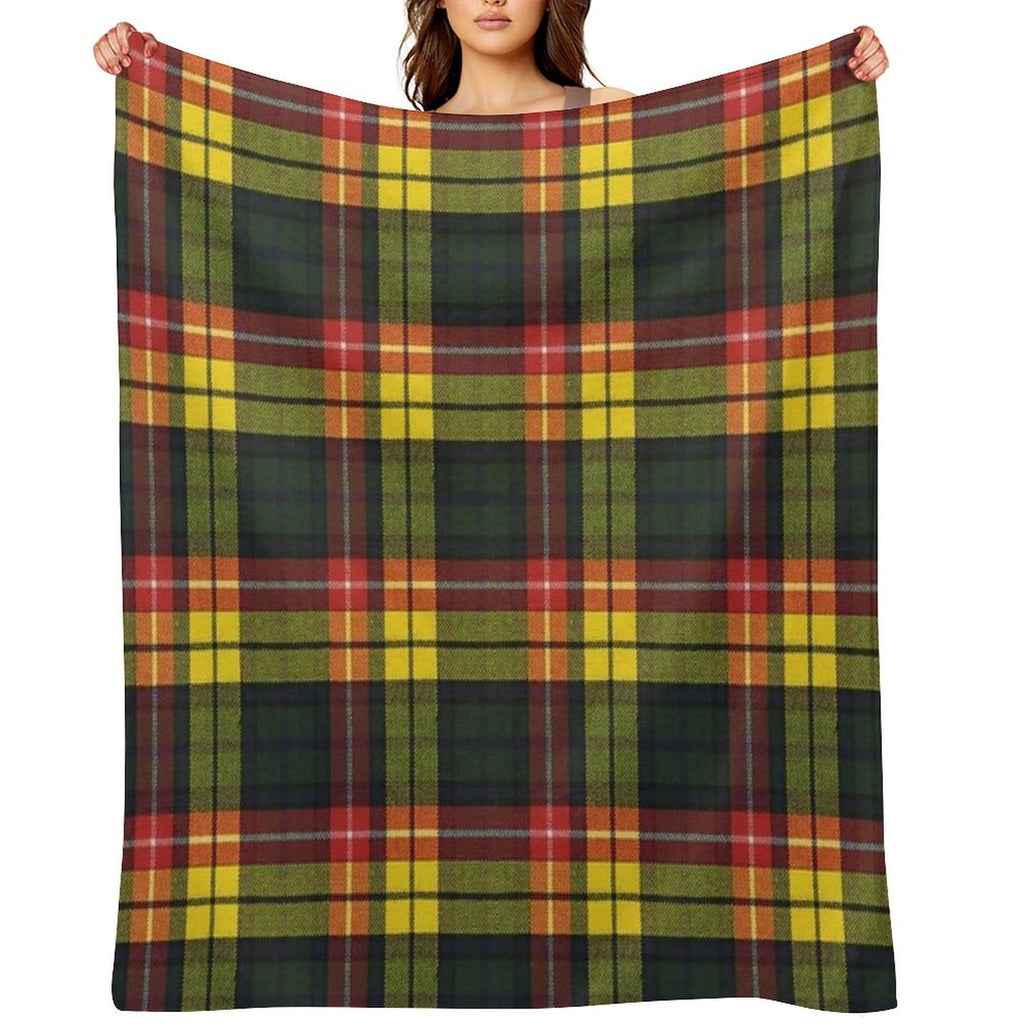 Buchanan M Original Scottish Tartan Anti-pilling Throw Blanket