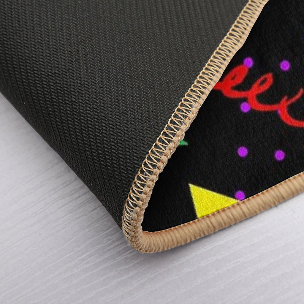 Rainbow Arcade Carpet  Rapid-Drying Bath Mat