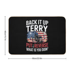 Back It Up Terry Put It In Reverse 4th Of July Fireworks  Multi-Purpose Bath Mat