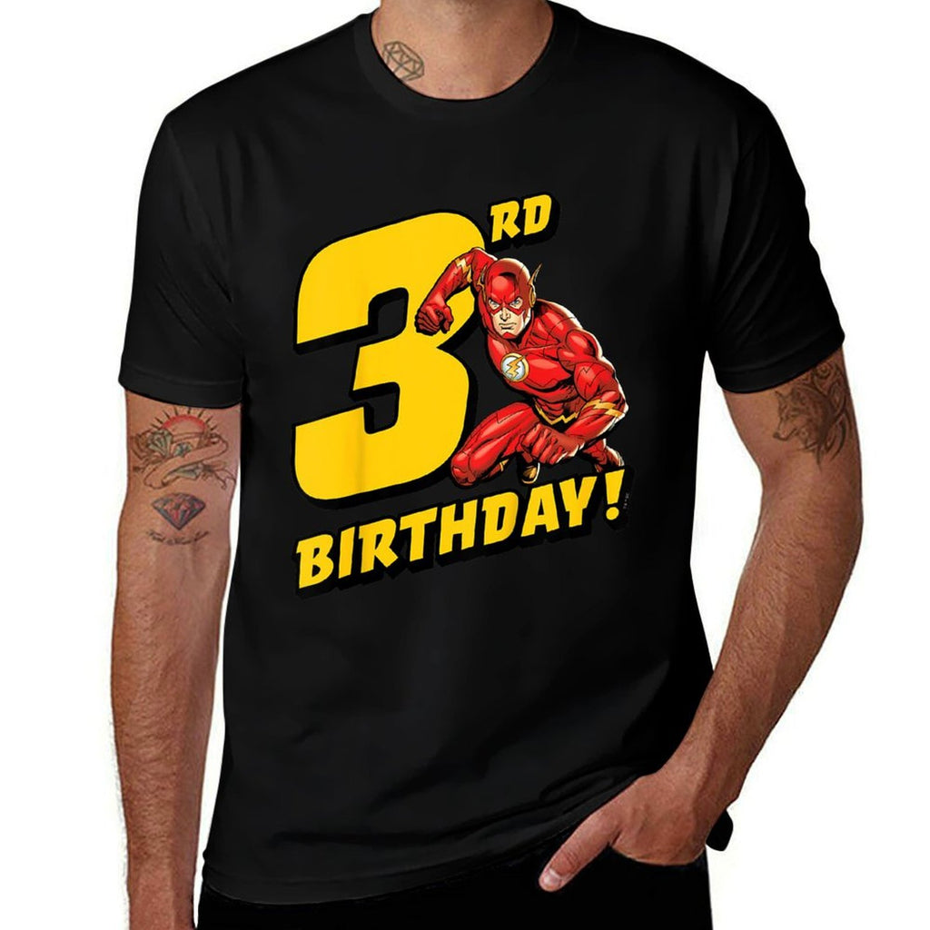 Kids The Flash 3rd Birthday  Quick-drying T-Shirt
