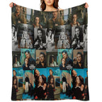 The Last of Us Joel And Ellie Family Plush Throw Blanket
