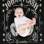 Johnny Cash - Genuine American Rebel Multi-functional Throw Blanket