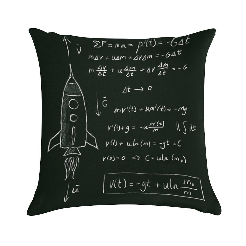 Rocket Science Soft Bedroom Essential Throw Pillow