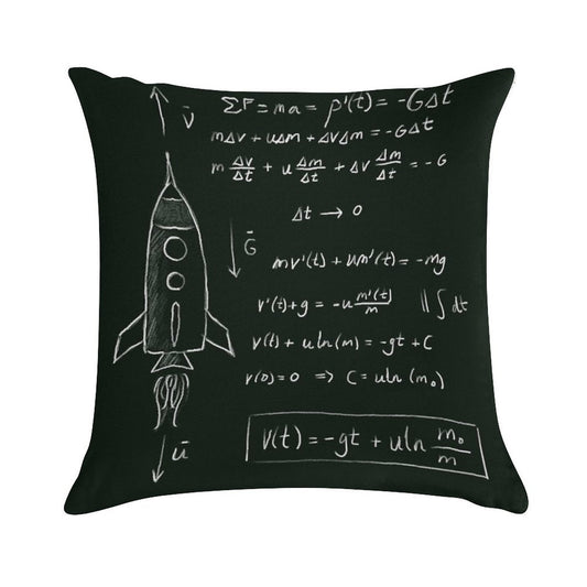 Rocket Science Soft Bedroom Essential Throw Pillow