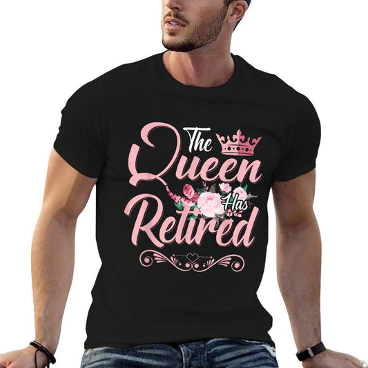 The Queen Has Retired Funny Retired Women Retirement  Lightweight T-Shirt