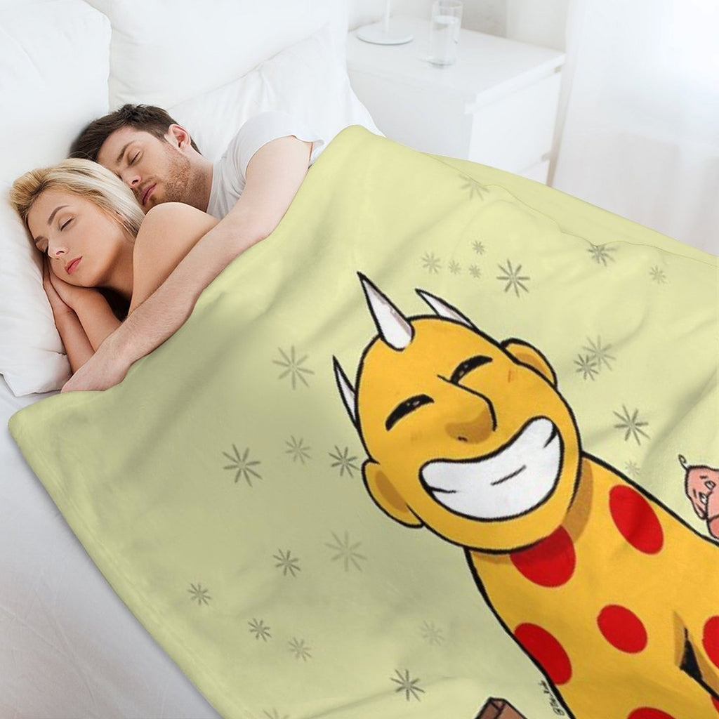 Maggie And The Ferocious Beast! Compact Throw Blanket