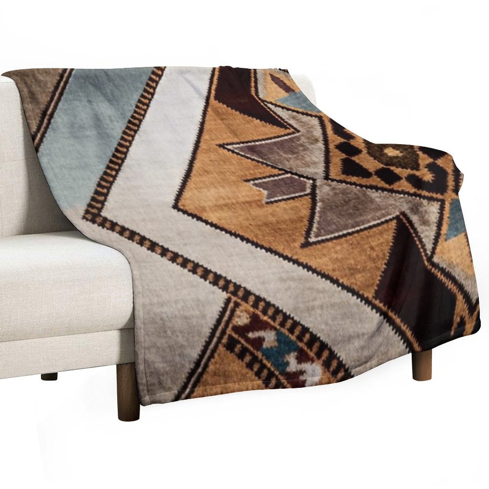 Rustic Southwestern Charm All-season Throw Blanket