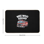 Fire Truck Fireman  High-Traffic Bath Mat