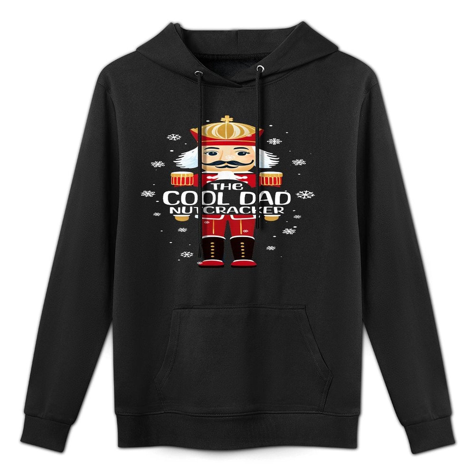 Cool Dad Nutcracker Funny Christmas Family Matching Pajama Easy Care Hoodie