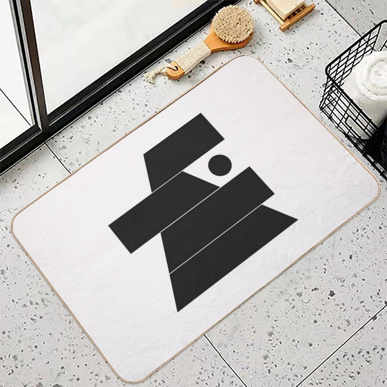 Abstract Ninja Durable Bath Mat
