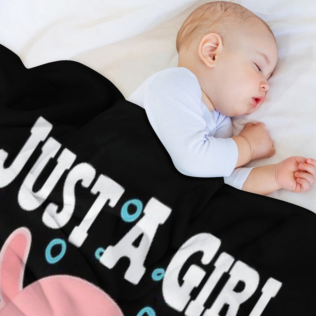 Axolotl Cute Kawaii , Just A Girl Who Love Axolotls Versatility Throw Blanket