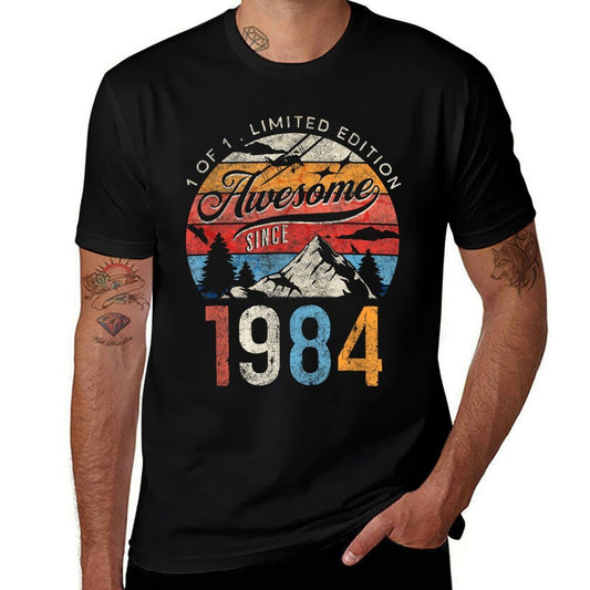 40 Year Old Vintage 1984 Limited Edition 40th Birthday  Easy-care T-Shirt