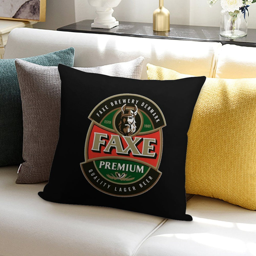Faxe Premium Beer Soft Durable Construction Throw Pillow