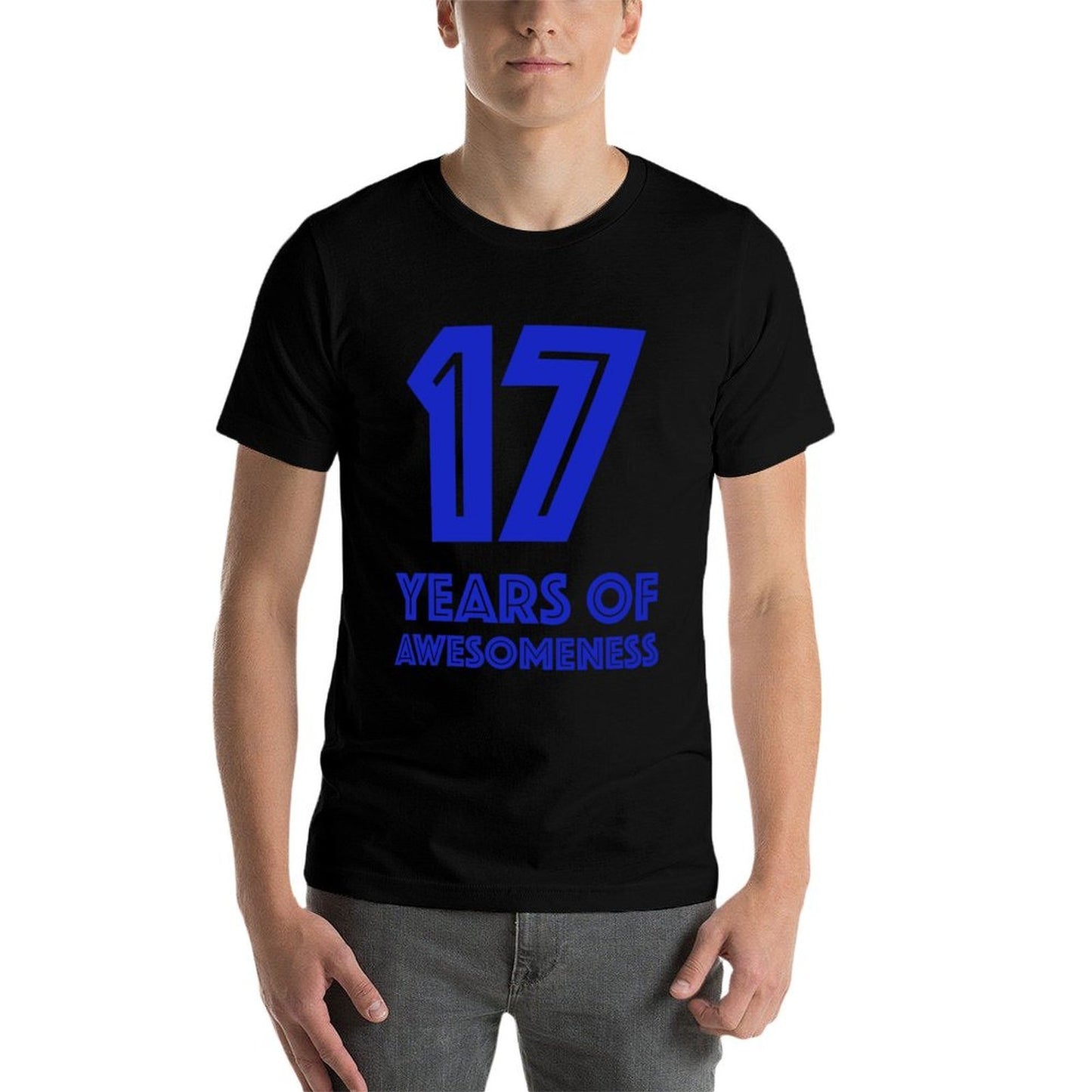 17th Birthday Gift Boys Age 17 Seventeen Year Old Boy  Graphic-printed T-Shirt
