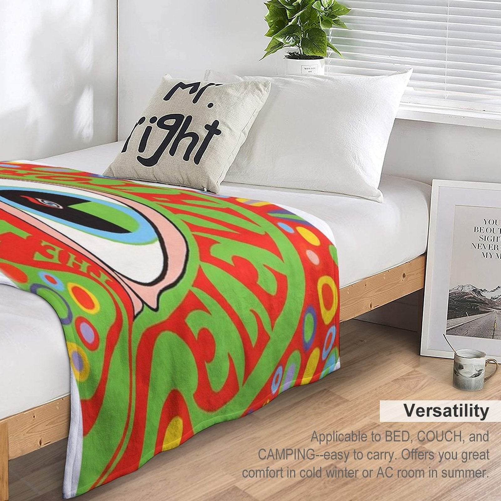 The 13th Floor Elevators. Sustainable Throw Blanket