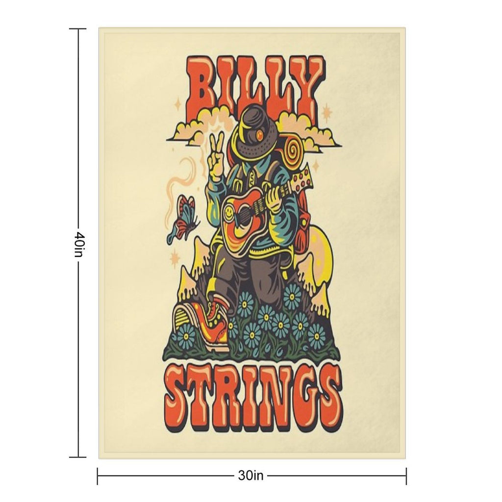 Billy Strings FALL WINTER 2021 Lightweight Throw Blanket
