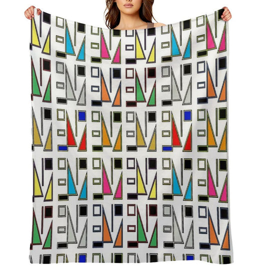 Split Enz - All The True Colours Multi-functional Throw Blanket