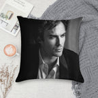 Ian Somerhalder Soft Reinforced Edging Throw Pillow