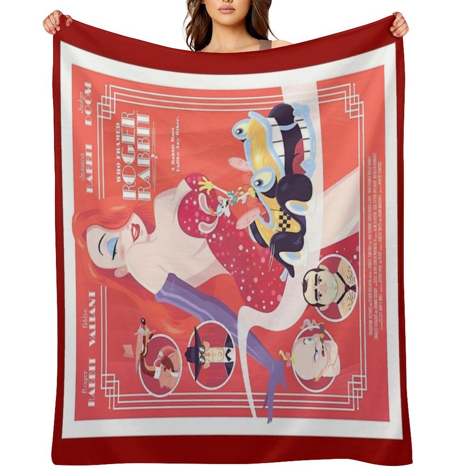 Who Framed Roger Rabbit Comfort Throw Blanket