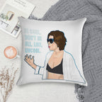 Don't Be All Uncool Soft Anti-Pilling Throw Pillow