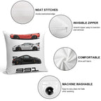 New Classics 991 GT3 RS Trio Soft Decorative Cover Throw Pillow