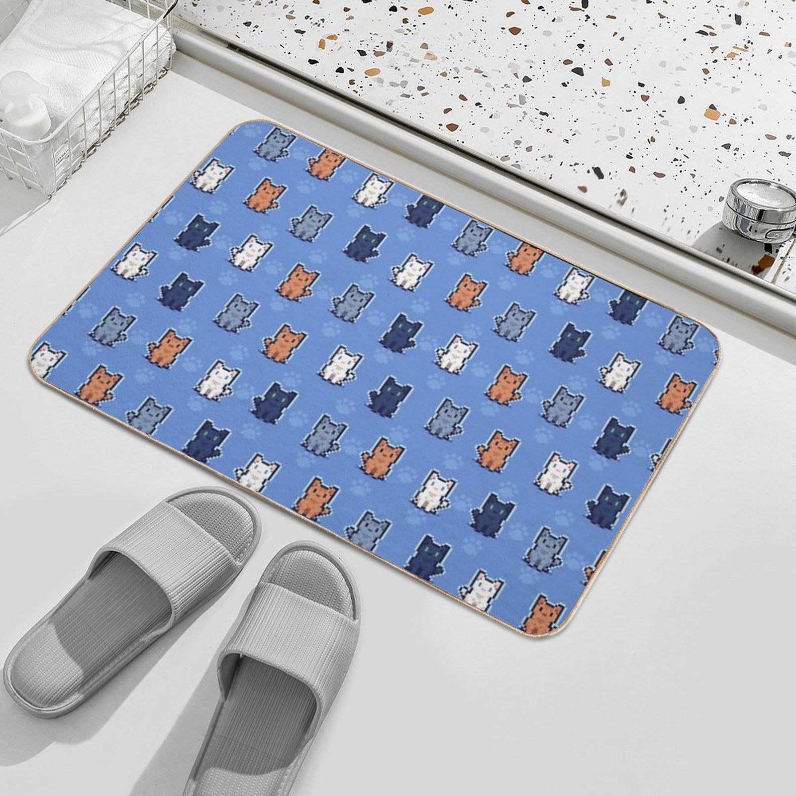 Lots of Cats  High-Traffic Bath Mat