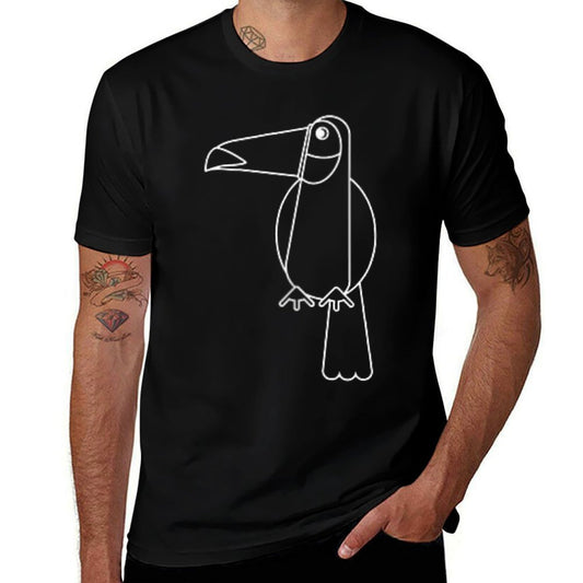 Toucan Icon Minimalist Graphic  Lightweight T-Shirt