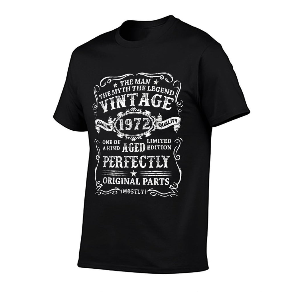 50 Years Old Gift Vintage 1972 Man Myth Legend 50th Birthday  Quick-drying T-Shirt