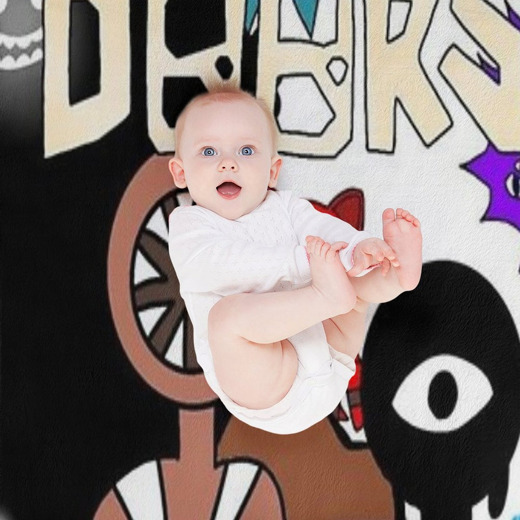 Roblox Doors Team Lightweight Throw Blanket