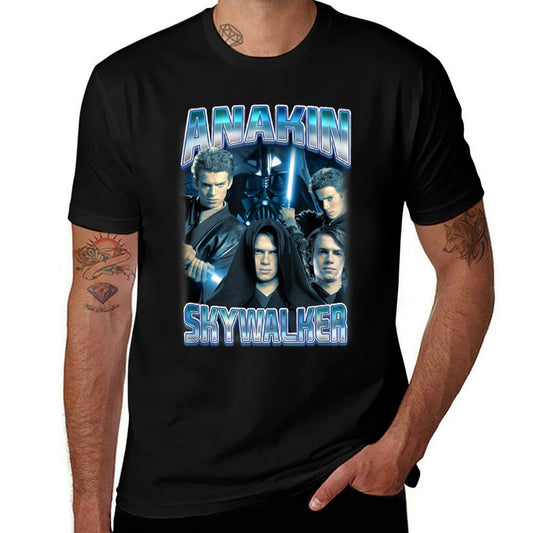 Star Wars Classic Anakin Skywalker Photo Collage Poster  Affordable Price T-Shirt