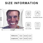 WHEN THE IMPOSTER IS SUS Soft Bedroom Essential Throw Pillow