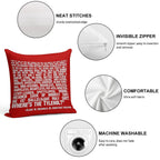 Christmas Vacation Quote; Wheres The Tylenol (white) Soft Style Accent Throw Pillow