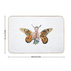 Butterfly Out  Non-Slip Bath Mat