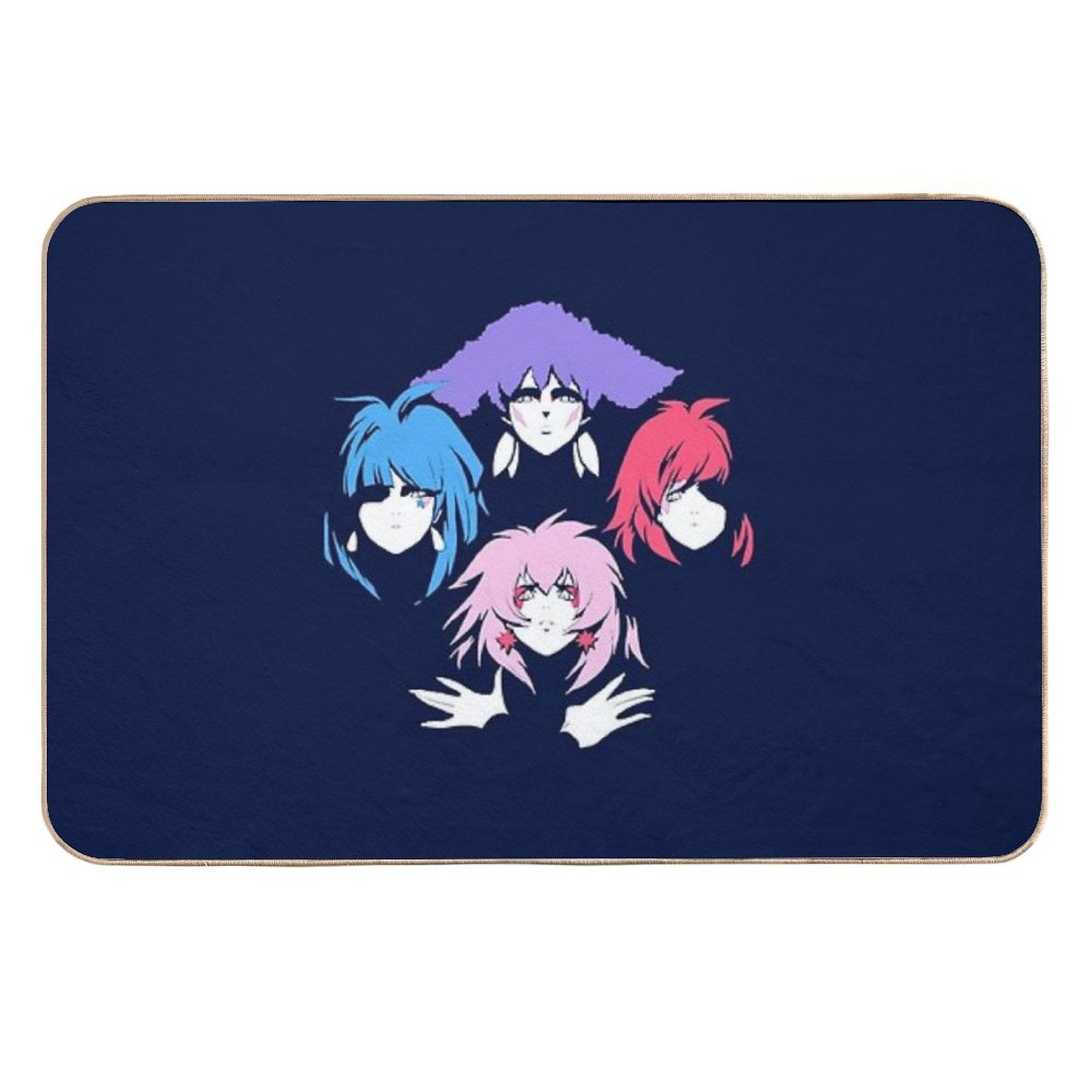 Bohemian Holograms  Non-Slip Bath Mat