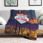 Las Vegas All-season Throw Blanket