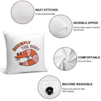 Shrimply The Best Soft Warmth Comfort Throw Pillow