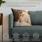 Cha Eunwoo Soft Durable Construction Throw Pillow
