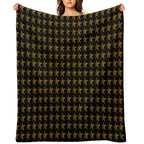 New Year Pattern All-season Throw Blanket