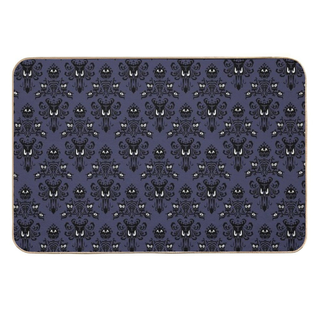 Mansion Demon Face Wallpaper  Eco-Friendly Bath Mat