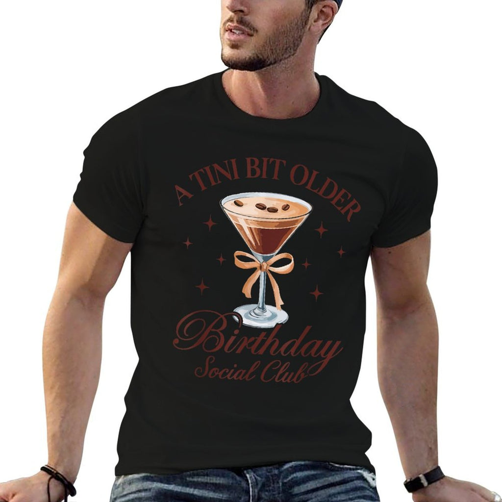 A Tini Bit Older Birthday Retro Cute Bow Matching Vintage  Breathable T-Shirt