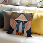 Mandrill Soft Luxury Feel Throw Pillow