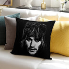 Portrait of Noel Fielding Soft Bedroom Essential Throw Pillow