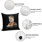 Joe Burrow Signed Design Soft Easy Maintenance Throw Pillow