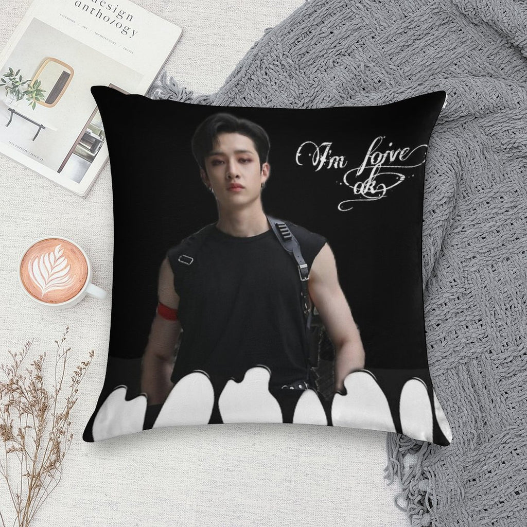 Bangchan  I'm Foive Soft Durable Construction Throw Pillow