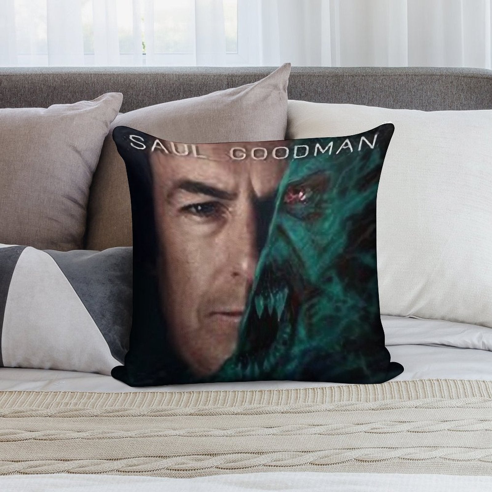 Saul Morbman Soft Ultra-Soft Texture Throw Pillow