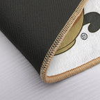 Black Cat Eating Ramen - Noodle Cat Japanese Kawaii Ramen Neko  Toxin-Free Bath Mat