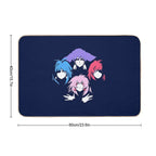 Bohemian Holograms  Non-Slip Bath Mat