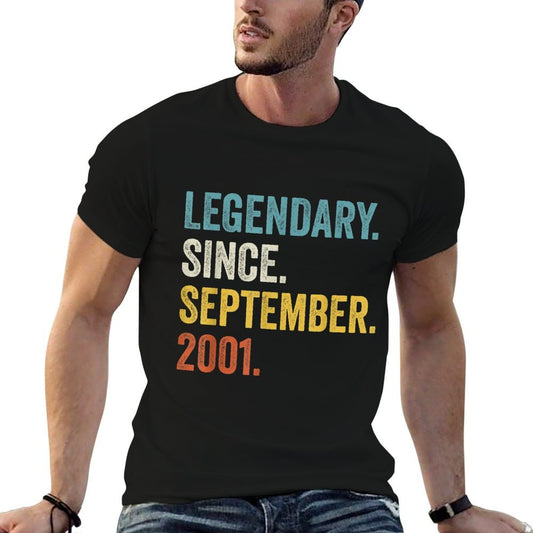 21 Years Old Legendary Since September 2001 21st Birthday  Breathable T-Shirt