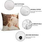 Cha Eunwoo Soft Durable Construction Throw Pillow