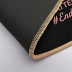 End The Stigma Mental Health Matters Awareness Brain Floral  Odorless Bath Mat